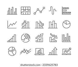 Gráficos - Iconos de línea - Accionamiento editable