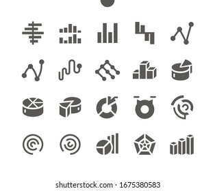 Charts v4 UI Pixel Perfect Well-crafted Vector Solid Icons 48x48 Ready for 24x24 Grid for Web Graphics and Apps. Simple Minimal Pictogram