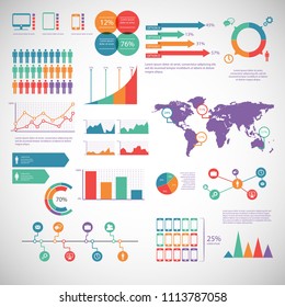 Charts vector illustrator