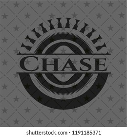 Chase realistic black emblem