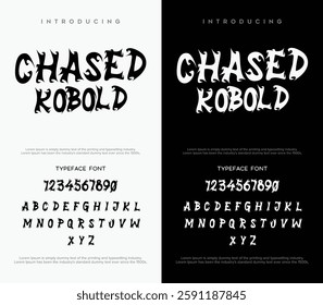 Chased Kobold font typeface font