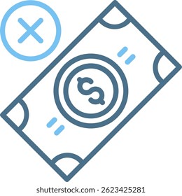 Chashless Line Two Colour Icon