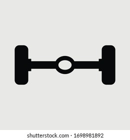 Chasis vector illustration symbol for website and graphic design