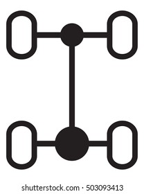 Chassis car icon