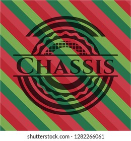 Chassis christmas emblem.
