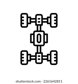 chassis icon for your website, mobile, presentation, and logo design.