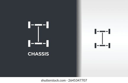 Chassis Vector, Icon Or Logo Sign Isolated Symbol Illustration