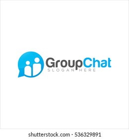 Chat app icon logo