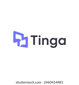 Chat application logo vector design