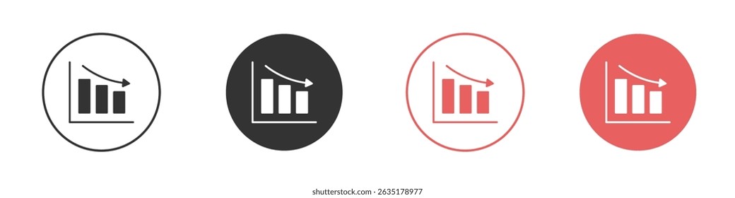 Chat arrow down icon vector design template simple and clean style