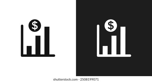 Chat arrow grow icon logo set vector