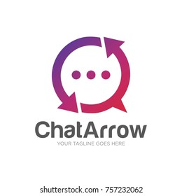 Chat arrow