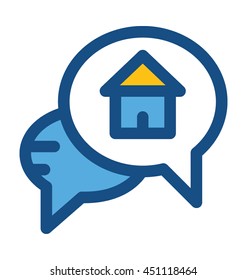 Chat Balloons Vector Icon