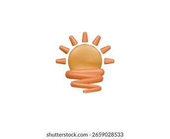 Icono de bot de chat Ilustración 3D Render