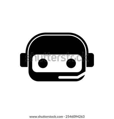 Chat bot icon eps 10