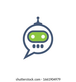 Chat-Bot-Vektorillustration-Illustrationsdesign