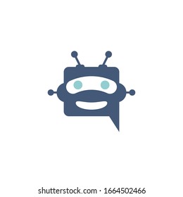 Chat bot icon vector illustration design