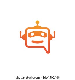 Chat-Bot-Vektorillustration-Illustrationsdesign
