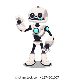 Chat bot isolated on white