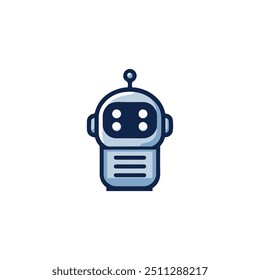 chat bot logo, ai bot logo, robot AI logo artificial intelligence logo, Robot icon, Virtual smart assistant Bot icon. Robot head with speech bubble	