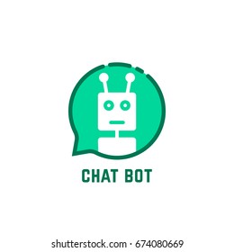 Chatbot logo Images, Stock Photos & Vectors | Shutterstock