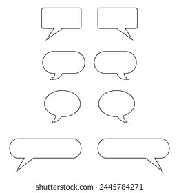 Chat box bubble contact icon