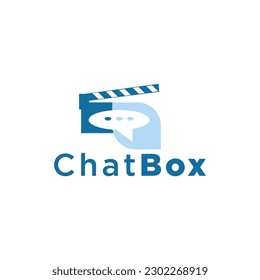  Plantilla de logotipo de diseño de caja de chat, Ilustración de vectores de diseño de logotipos de mensajes