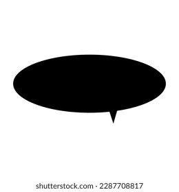 Chat box on white background