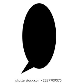 Chat-Box auf weißem Hintergrund
