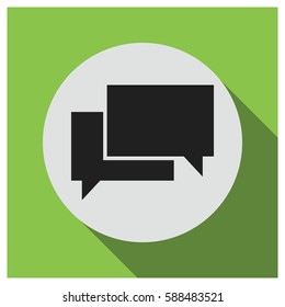 Chat Box Vector Icon