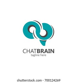 Chat Brain Logo
