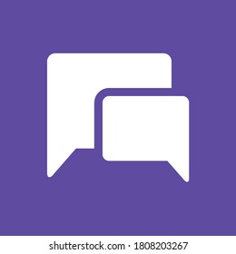 Chat Bubble - App Icon Button