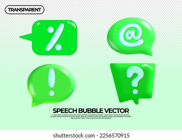 chat bubble colorful vector designer orange green