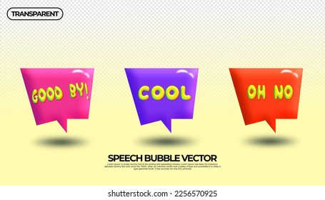 chat bubble colorful vector designer pink orange purple