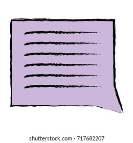 chat bubble graphic text message