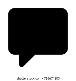 Chat bubble icon