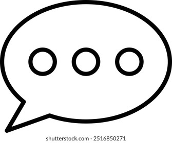 Chat Bubble icon design for personal commercial use