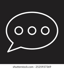 Chat Bubble icon design for personal commercial use