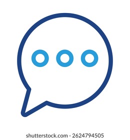 Chat Bubble Icon Element For Design