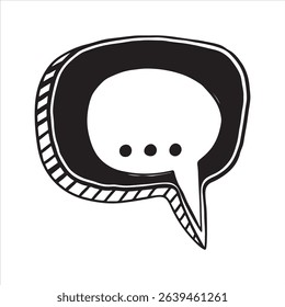 Chat Bubble Icon – Modern Messaging Symbol for Digital Conversations
