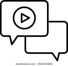 Chat Bubble Icon Symbol Art Sign