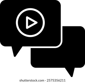 Chat Bubble Icon Symbol Art Sign