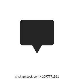 Chat bubble icon. Texting symbol modern, simple, vector, icon for website design, mobile app, ui. Vector Illustration