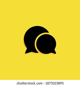 chat bubble icon. Vector illustration EPS 10.