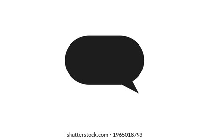 Chat Bubble Icon. Vector illustration.