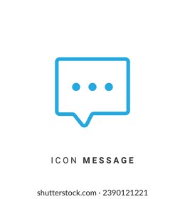 Chat Bubble Line Icons. Editable Stroke. 48x48 Pixel Perfect.