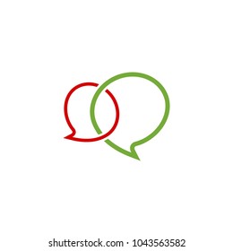 chat bubble logo