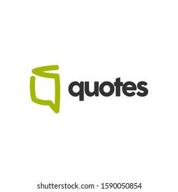Chat bubble logo with book icon concept template