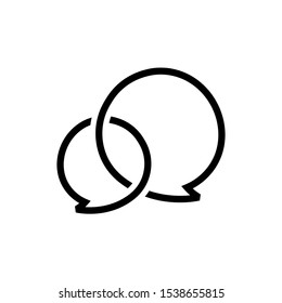 chat bubble logo design inspiration