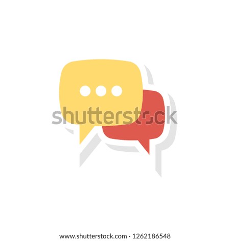 chat  bubble  notification  